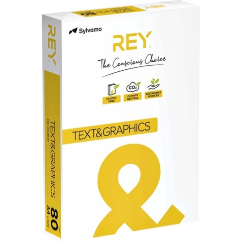 Kopieerpapier Rey Text - 5 stuks