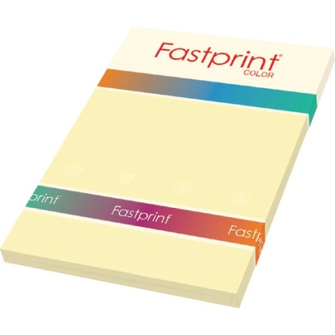 Kopieerpapier Fastprint A4 120gr ivoor 100vel - 10 stuks