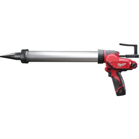 Milwaukee M12 PCG/600A-201B Accu Subcompacte Lijmpistool 12V 2.0Ah Li-Ion met 600 ml patroonhouder M12™ in tas- 4933441670
