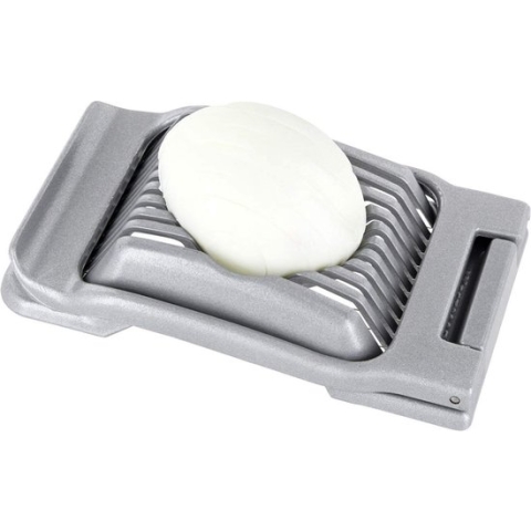 Eisnijder, aluminium/roestvrij staal, afmeting: 13,5 x 7,9 x 2,9 cm, duplex, grijs
