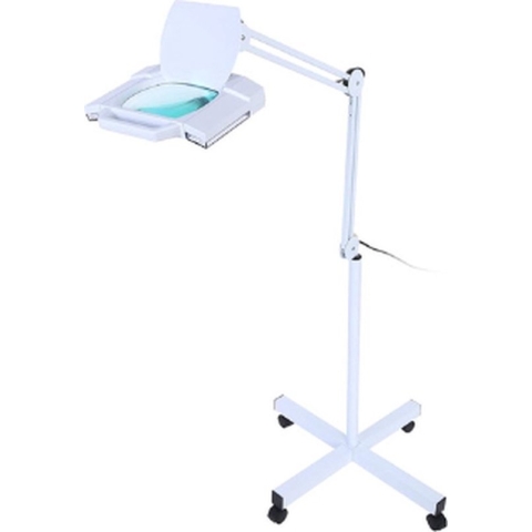 Loeplamp Statief - 5 x Vergroting Vergrootglas - Dimbaar - Loeplamp - Vergrootlamp - Schoonheidsspecialist