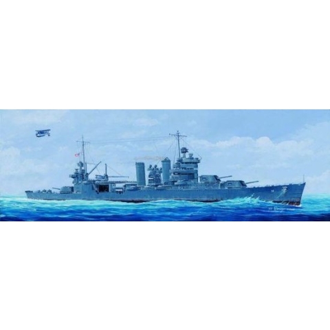 The 1:350 Model Kit of a USS San Francisco CA-38 of 1942.
Plastic Kit
Glue not included.
Dimension 512 * 54 mm
441 Plastic parts
The manufacturer of the kit is Trumpeter.This kit is only online available.
