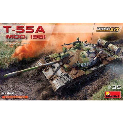 Miniart - T-55a Mod.1981 Interior Kit (Min37020) - modelbouwsets, hobbybouwspeelgoed voor kinderen, modelverf en accessoires