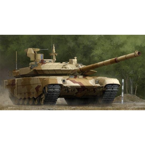 The 1:35 Model Kit of a Russian T-90S Modernized Mod 2013.

Plastic Kit 
Glue not included
Dimension 293 * 110 mm
1620 Plastic parts
The manufacturer of the kit is Trumpeter.This kit is only online available.