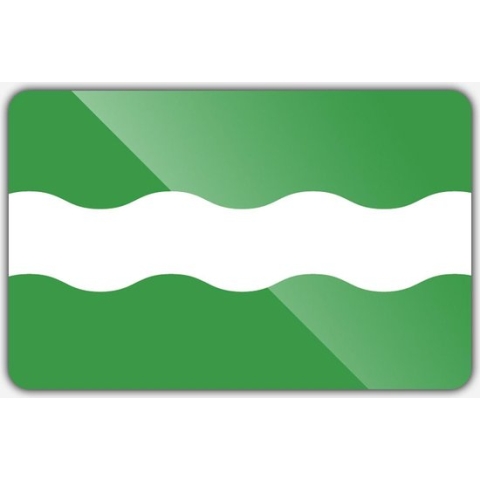 Vlag gemeente Bunnik - 200 x 300 cm - Polyester