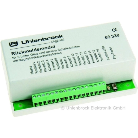Uhlenbrock - Loconet Terugmeldmodule 3-r (Uh63330) - modelbouwsets, hobbybouwspeelgoed voor kinderen, modelverf en accessoires