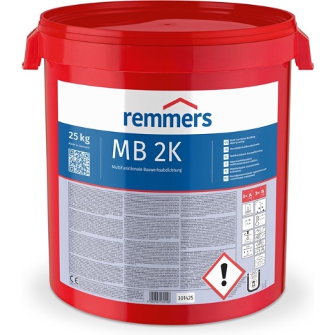 REMMERS MB 2K 8.3kg (Multi-Baudicht, kelderdichting, vocht- en zout blokkerend)