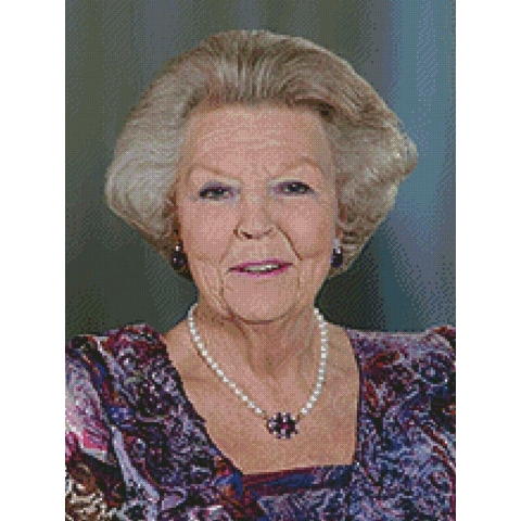Borduurpakket Prinses Beatrix