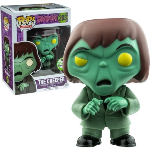 Funko Pop! Scooby-Doo The Creeper Funko Pop ECCC 2017 Spring Convention Exclusive Scooby Doo #203