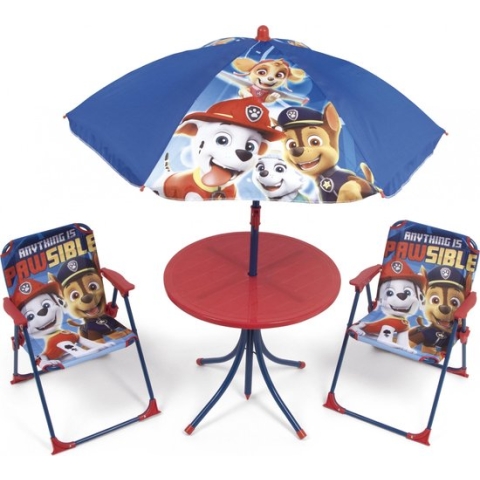 Nickelodeon Campingset Paw Patrol Junior Rood/blauw 4-delig