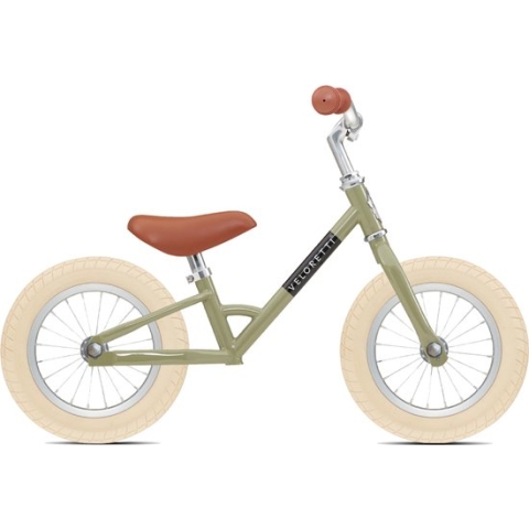 Veloretti Mini loopfiets - 12 inch - Groen - 2-4 jaar