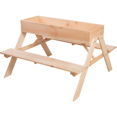 picknicktafel 2 in 1 met zandbak