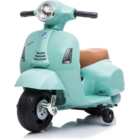 Elektrische Kinderscooter Vespa Groen Mint 6V