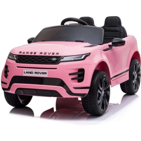 Range Rover Evoque elektrische kinderauto Accu Auto met Bluetooth en afstandsbediening - Roze