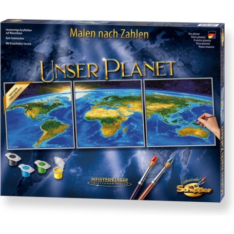 Schipper Malen nach Zahlen - Unser Planet (Tript.)