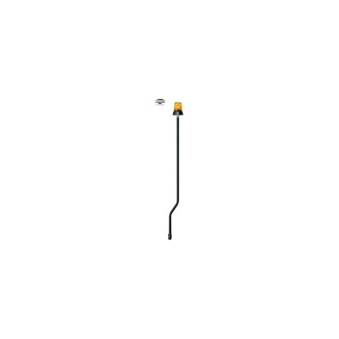 BERG Flashing light orange on pole