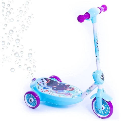 Disney Frozen Elektrische Kinderstep met echte bellen - 3 tot 5 jaar - Batterijgedreven (6V) - Met Bellenmachine - Met Anna, Elsa & Olaf