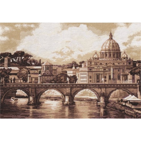 Borduurpakket Rome. Kathedraal van St. Peter