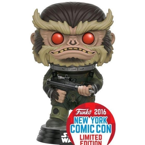 Funko PoP! Star Wars Bistan Comic con 2018 Limited edition - Rare Vaulted Zeldzaam Exclusive