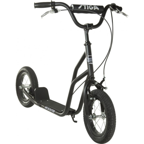 Stiga Sports Air Scooter 12 Inch Autoped Step Zwart
