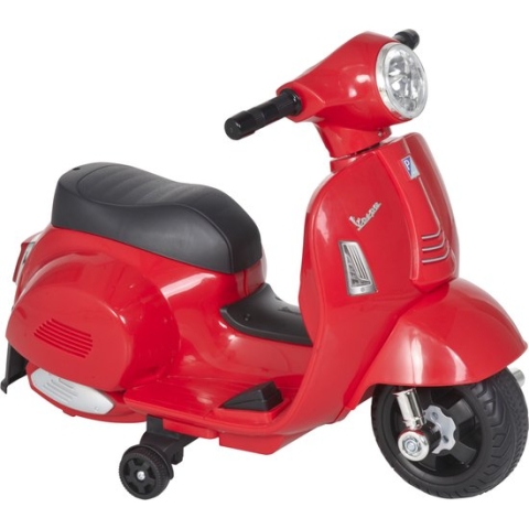 HOMCOM Elektrische kinderbromfiets in Vespa-stijl 370-138