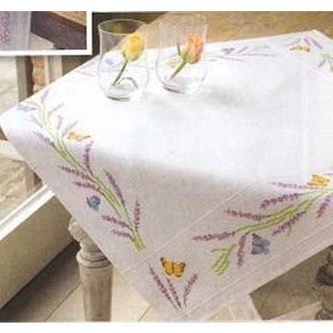 Borduurpakket dimensions Butterfly and Zinnia om te borduren voorbedrukt (vlinders)