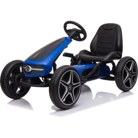 Mercedes Skelter/ Trapauto/ Go-Kart (BLAUW)