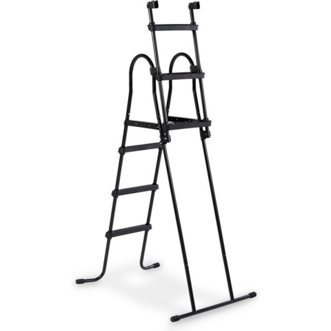 EXIT Zwembad Frame Pool Zwembadtrap - Zwembadladder - 91 - 107 cm  - 43 Inch - Zwart