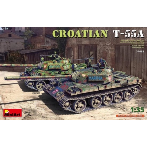 Miniart - Croatian T-55a 1:35 (5/20) * - MIN37088 - modelbouwsets, hobbybouwspeelgoed voor kinderen, modelverf en accessoires
