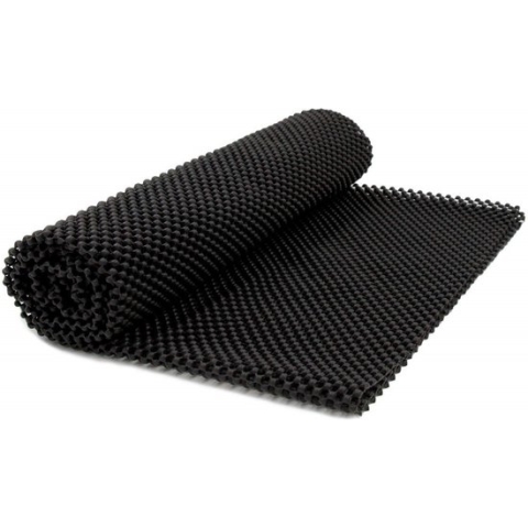 Antislip mat 1.5m x 4m, Zwart