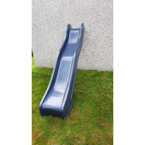 Glijbaan 240 cm grijs | ophanghoogte 120 cm | met wateraansluiting