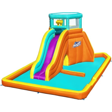 Bestway H2OGO! 18'6'' x 12'3'' x 8'8''/5.65m x 3.73m x 2.65m Tidal Tower Mega Water Park