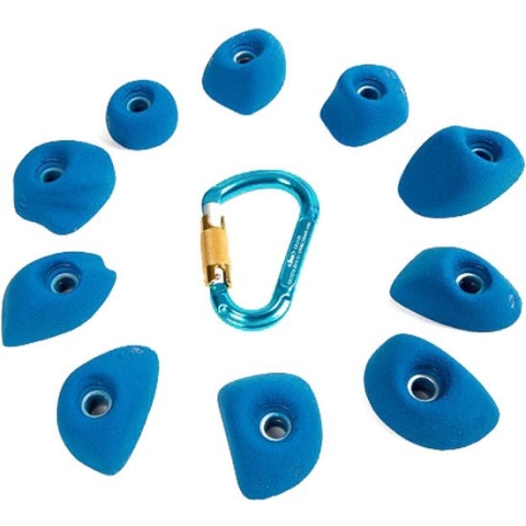 klimgrepen serie to-mi-toes – maat s – set van 10 – Paars