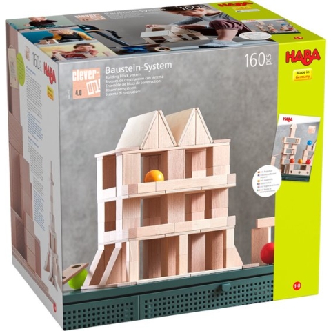 Haba Bouwstenen Clever-up! 4.0 Junior Hout 160-delig