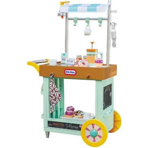 Little Tikes Cafe Cart 2-in-1 Koffiekar - Rollenspel Speelkeuken