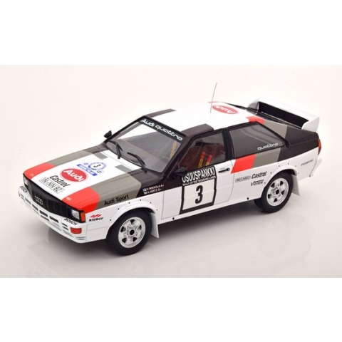 Audi Quattro #3 Winner Rally 1000 Lakes 1982 - 1:18 - IXO Models