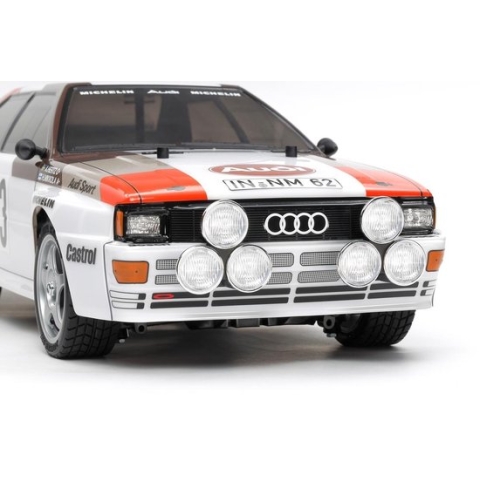 Tamiya 1:10 RC auto Elektro Straatmodel Audi Quattro Rally Brushed 4WD Bouwpakket TT-02