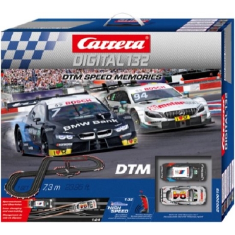 Carrera Racebaanset Digital 132 Speed Memories 7,3 Meter Zwart