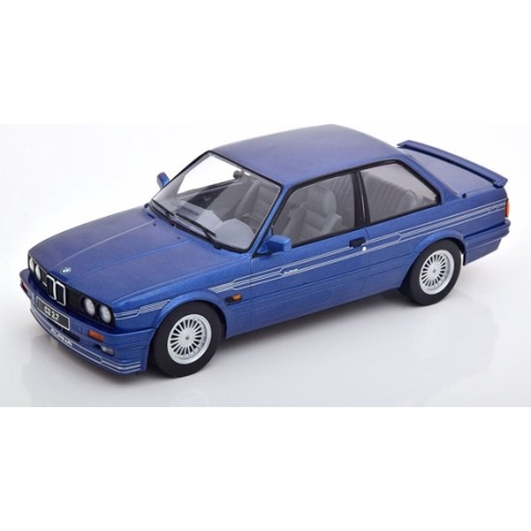 BMW Alpina C2 2.7 (E30) 1988 Blauw Metallic 1-18 KK-Scale ( Metaal )