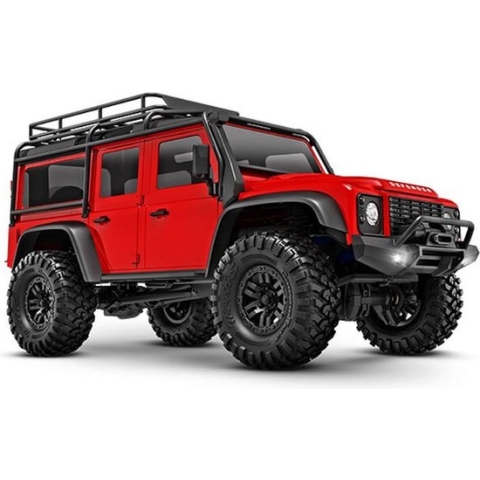 Traxxas TRX-4m LR Defender 4x4 1:18 Brushed RC auto Elektro Crawler 4WD RTR 2,4 GHz