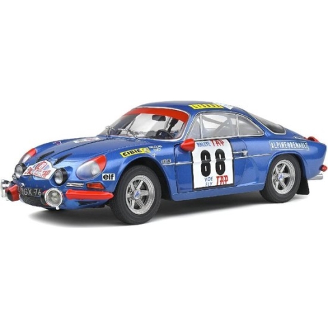 Alpine A110 1600S #88 Rallye Du Portugal 1971 - 1:18 - Solido