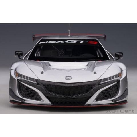 AUTOart 1/18 Honda NSX GT3 - 2018, Hyper Silver