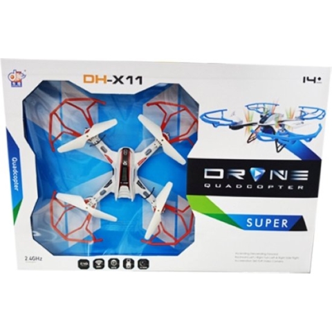 R/C Drone 2.4G Four-Axis Aircraft + licht (met 300000 pixel wifi-camera)