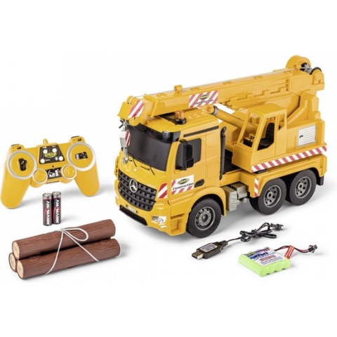 CARSON 1:20 Mercedes-Benz Arocs kraanwagen 100% RTR / 500907666