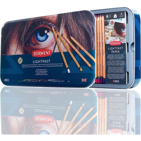 Derwent Lightfast 100 Tin