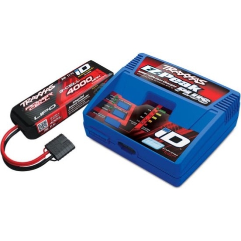 Traxxas TRX2994 Compleet pakket voor batterij / oplader (inclusief 2970 iD-lader (1), 2849X 4000mAh 11.1v 3-Cell 25C LiP