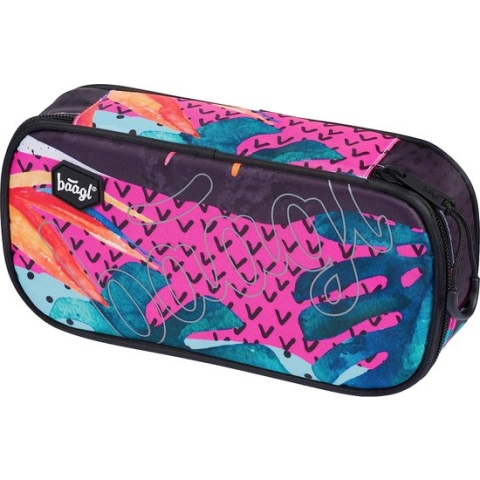 Etui voor meisjes, schooletui voor schrijfwaren, schoolspullen, pennenetui, etui voor jongens, Skate Fresh, Compact