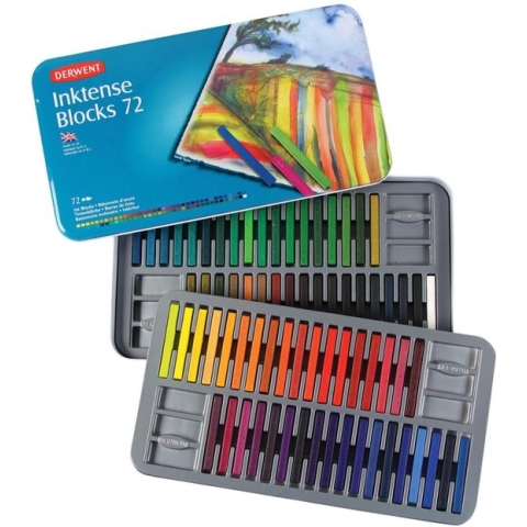Inktense Blocks blik met 72