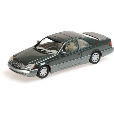 Mercedes Benz 600 SEC Coupe C140 1992 Green