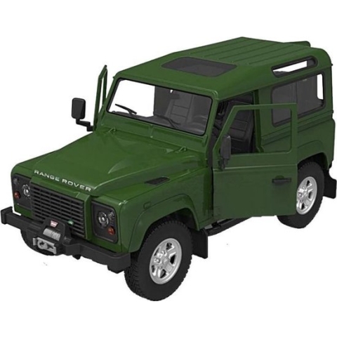 Rastar Rc Landrover Defender 19 Cm Schaal 1:14 Groen